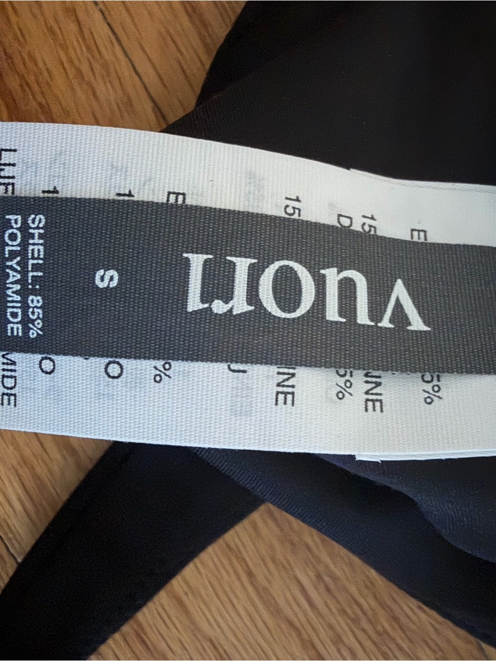 Vuori Black Square-Neck Sports Bra - Picture 4 of 4